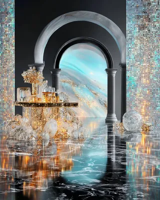 Midjourney SREF 2856 Digital Ethereal — sample image 4