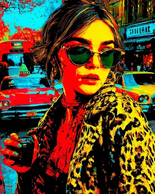 Midjourney SREF 2864 Neon Maverick — sample image 3