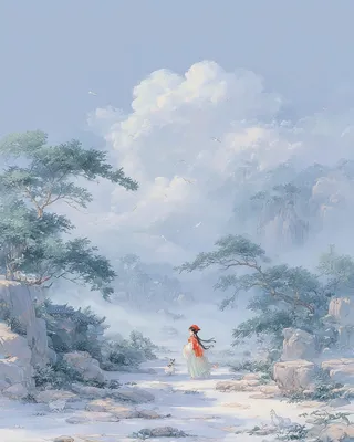 SREF 2886 Misty Wanderer's Dream