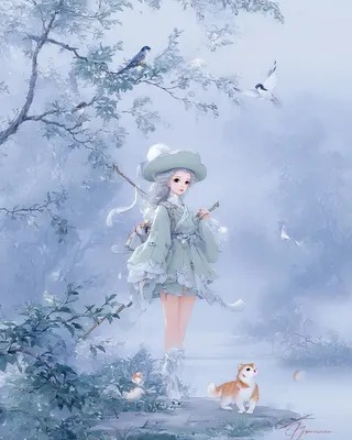 Midjourney SREF 2886 Misty Wanderer's Dream — sample image 2