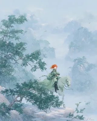 Midjourney SREF 2886 Misty Wanderer's Dream — sample image 3