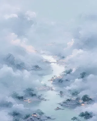 Midjourney SREF 2886 Misty Wanderer's Dream — sample image 4