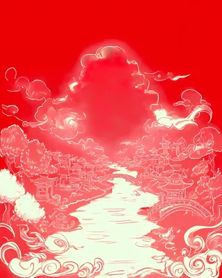 Midjourney SREF 2898 Crimson Dreams — sample image 3