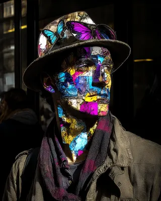 Midjourney SREF 2941 Chromatic Rebellion — Street & Experimental Chaotic