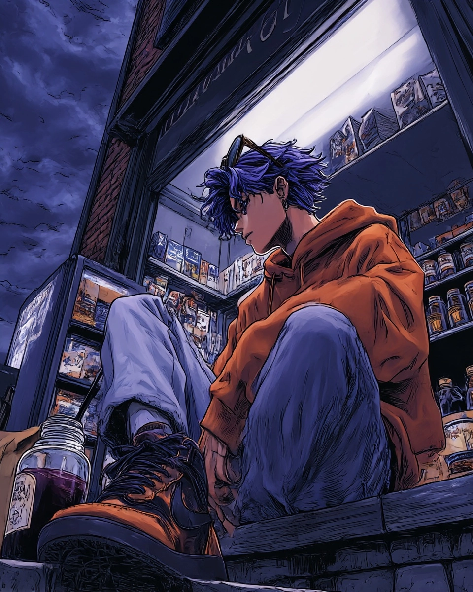 Midjourney SREF 3003 Violet Reverie — sample image 3