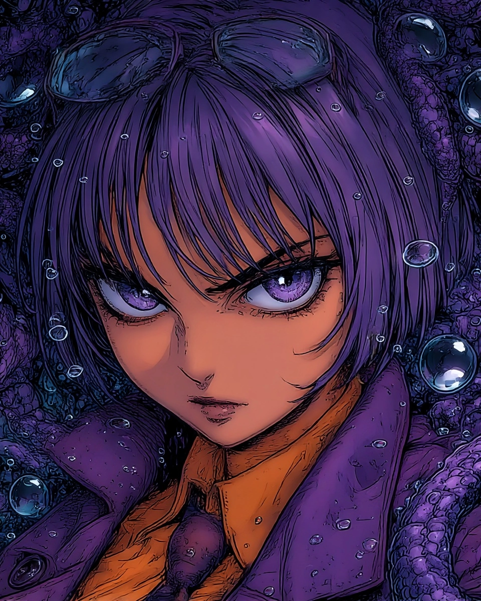Midjourney SREF 3003 Violet Reverie — sample image 4
