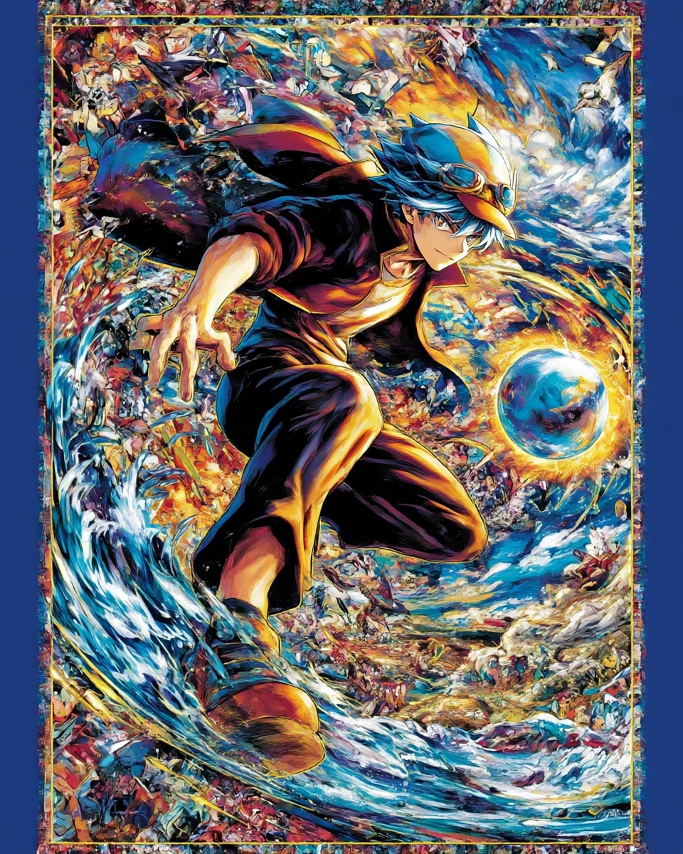 Midjourney SREF 3015 Celestial Guardians — sample image 2