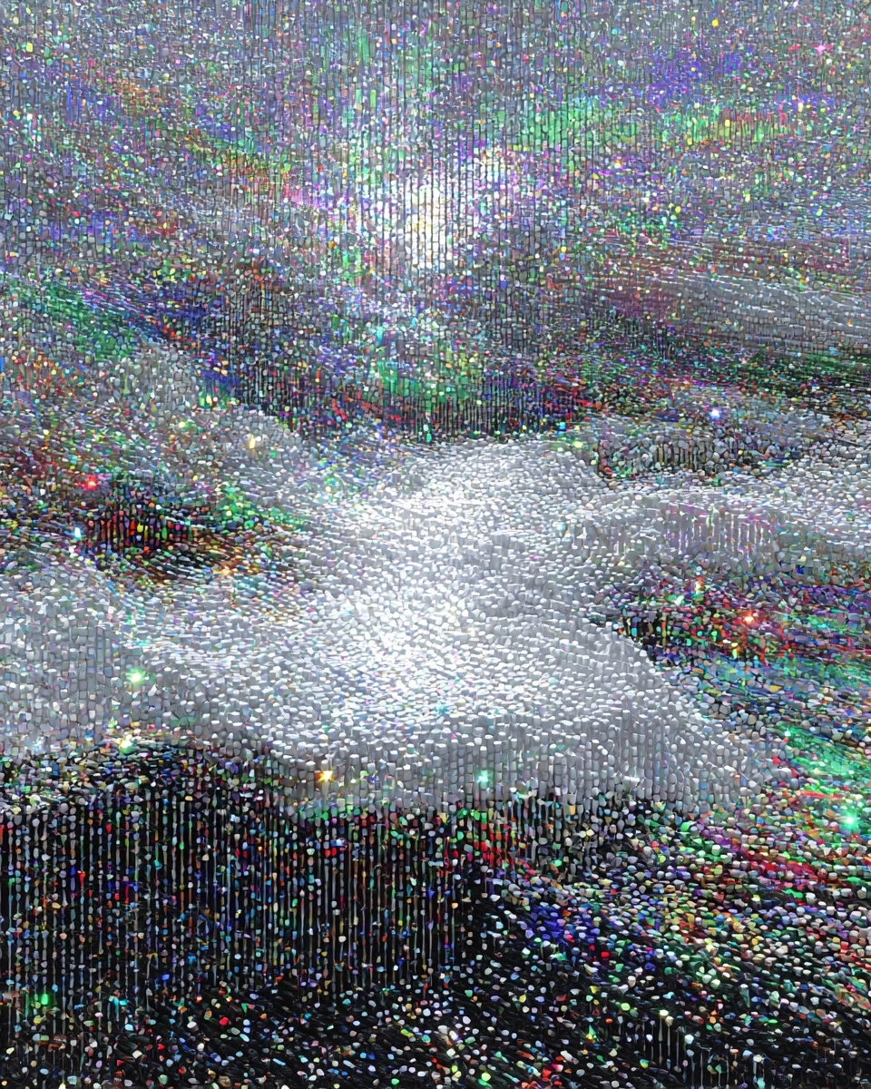 Midjourney SREF 3020 Pixelated Consciousness — sample image 2