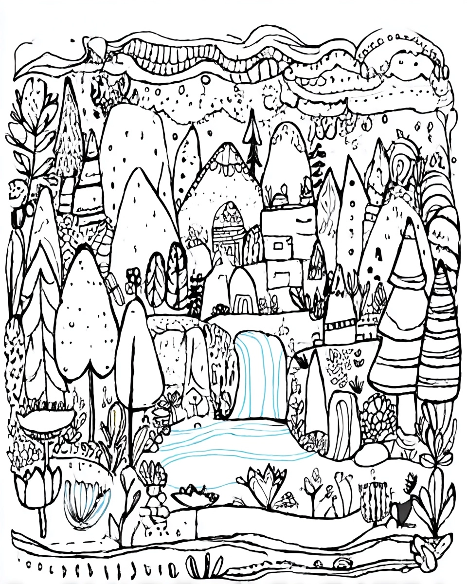 Midjourney SREF 3029 Enchanted Woodland — sample image 4
