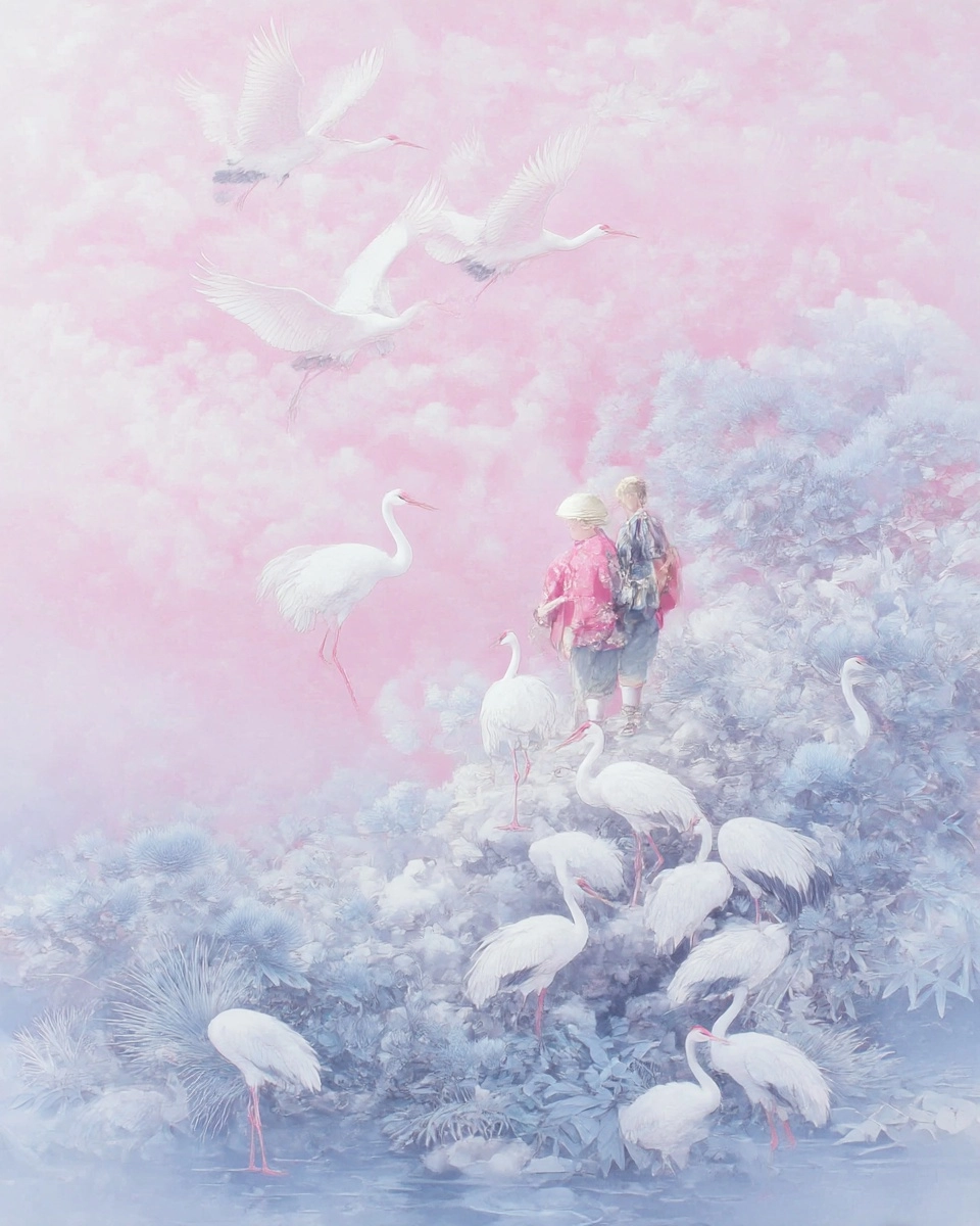 Midjourney SREF 3060 Dreamlike Wanderer — sample image 3