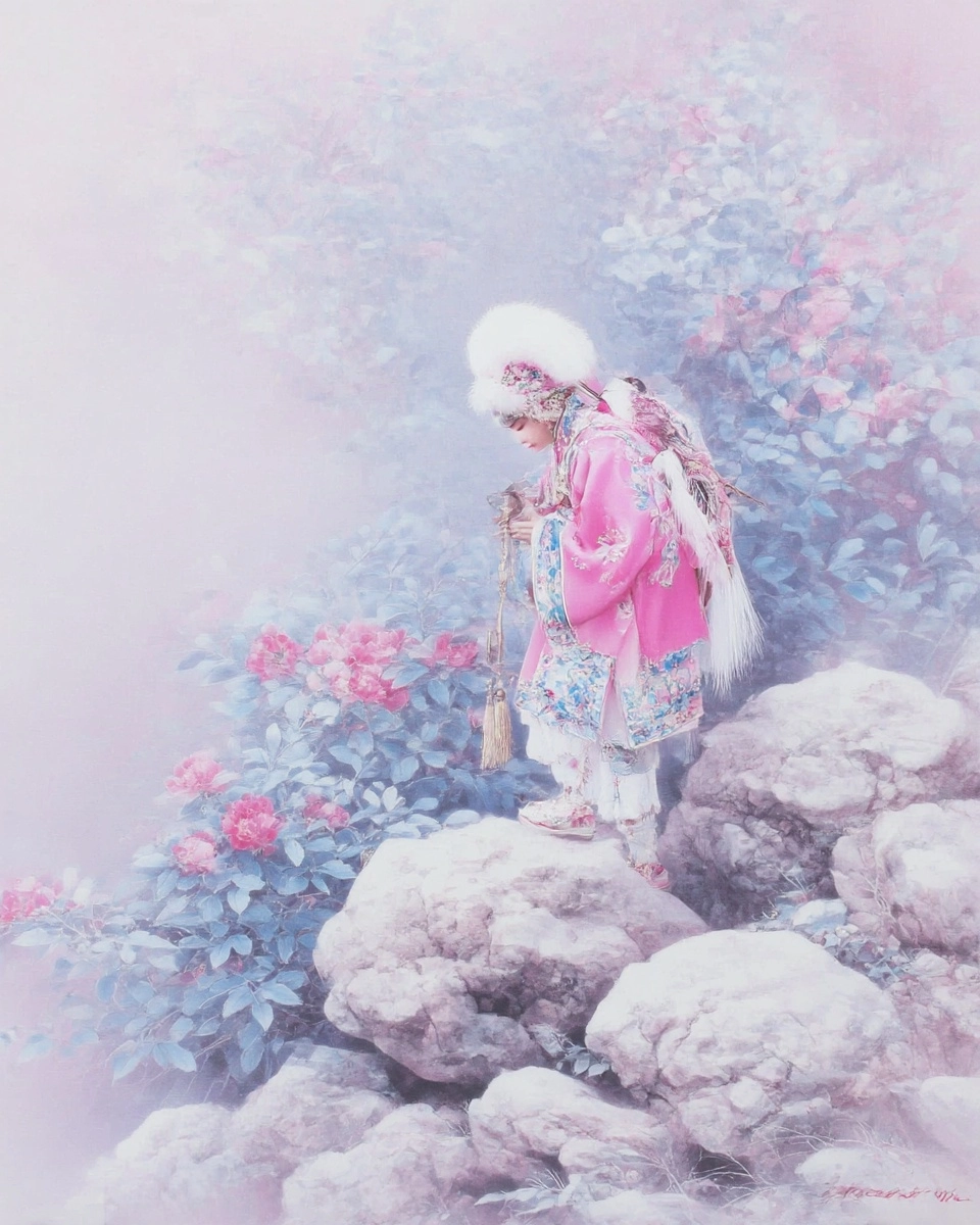 Midjourney SREF 3060 Dreamlike Wanderer — sample image 4