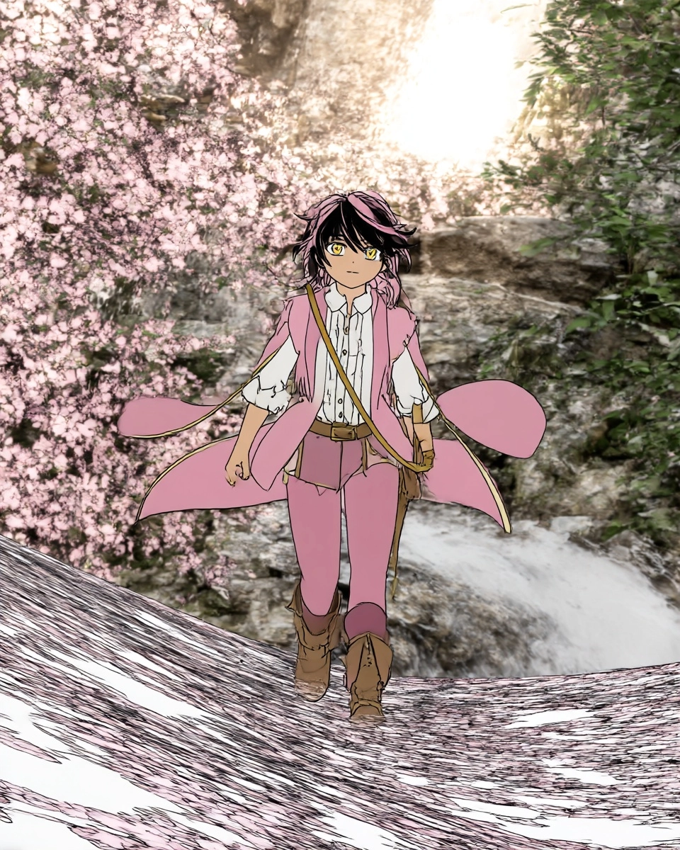 Midjourney SREF 3083 Sakura Sentinel — sample image 4