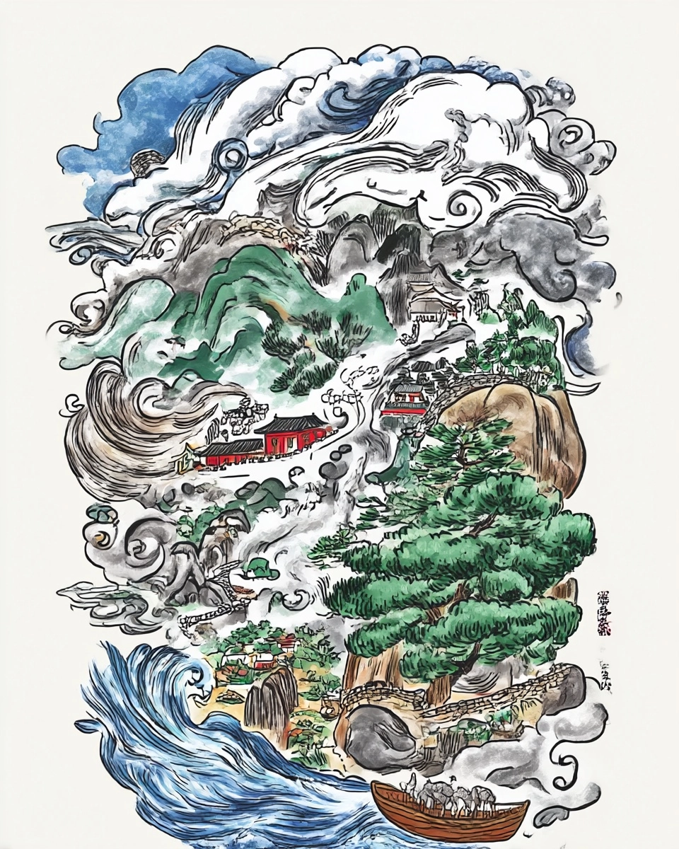 SREF 3095 Oriental Dreams