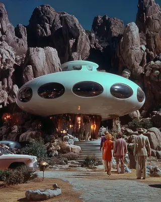 Midjourney SREF 310 Retro-Futuristic Dreams — sample image 2