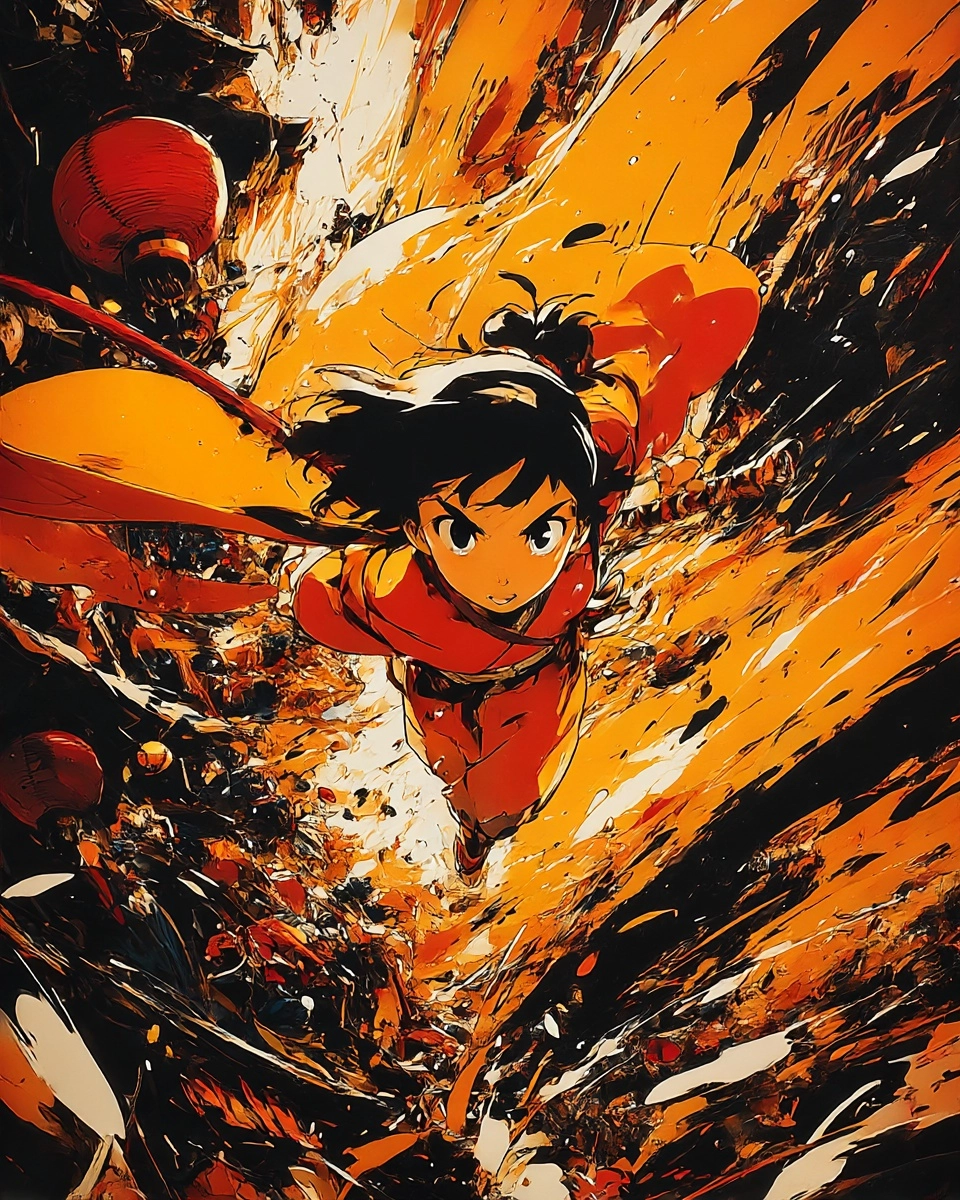 Midjourney SREF 3103 Inferno Youth — sample image 3