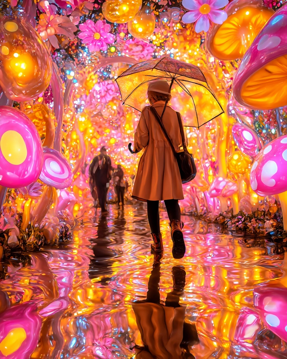 Midjourney SREF 3127 Luminous Euphoria — sample image 4