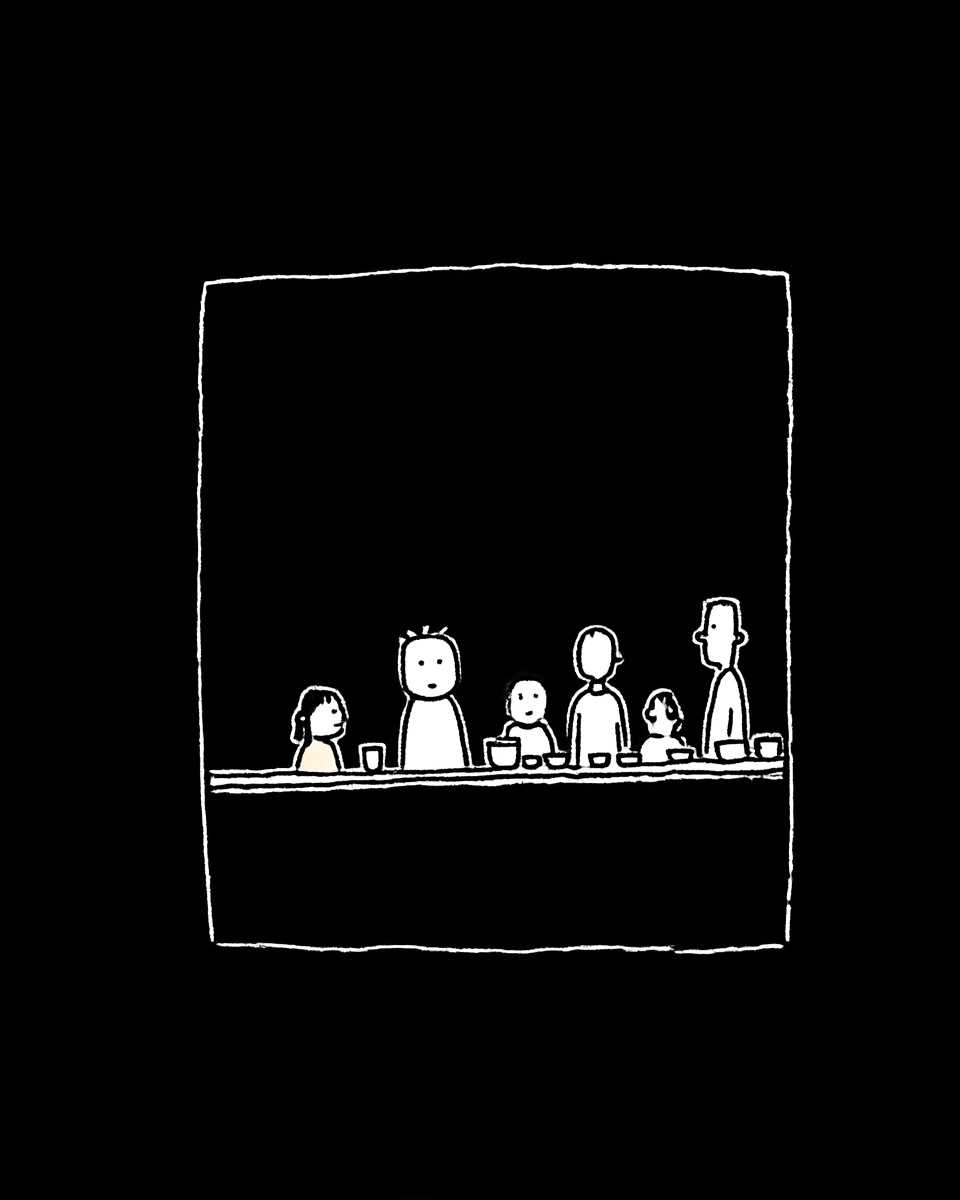 Midjourney SREF 3150 Minimal Solitude — Minimalist Melancholic