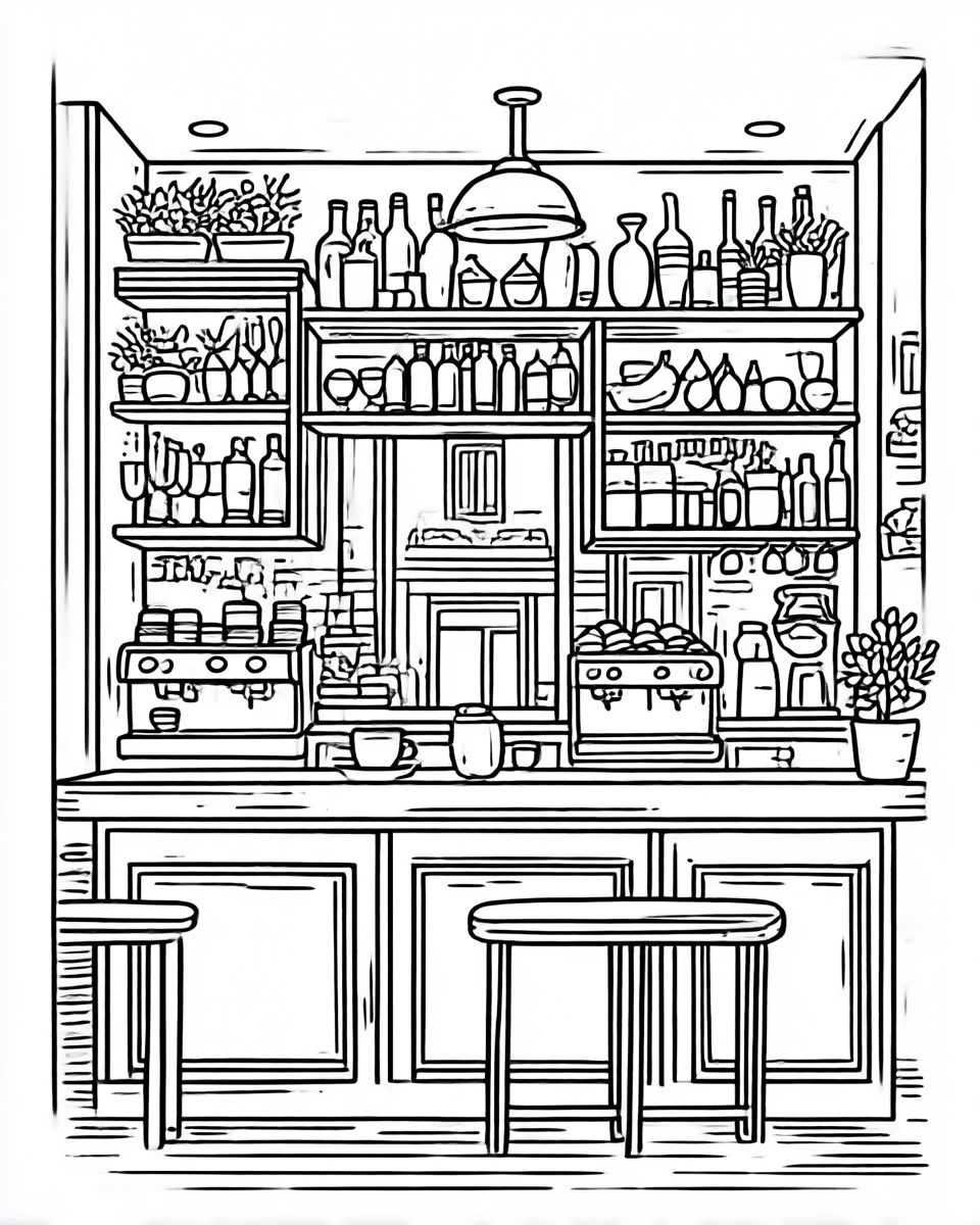 Midjourney SREF 3197 Curated Sanctuaries — Ink & Manga Serene