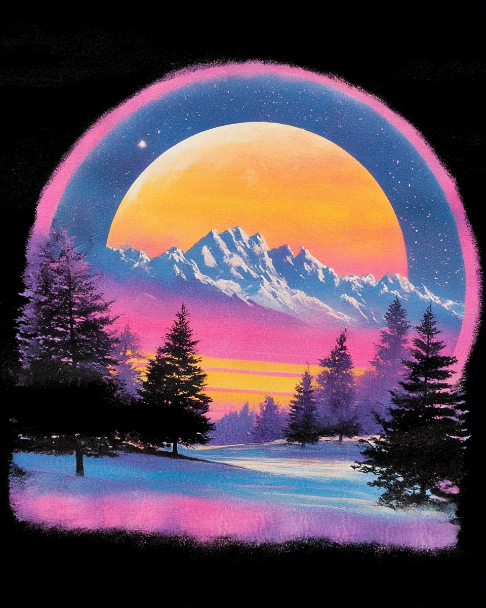 SREF 3210 Neon Wilderness Dreams