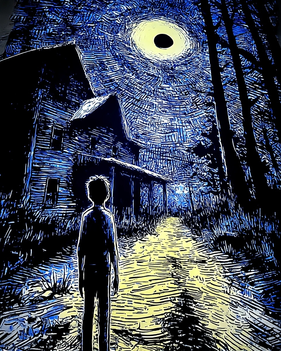 Midjourney SREF 3264 Haunted Vigil — sample image 3