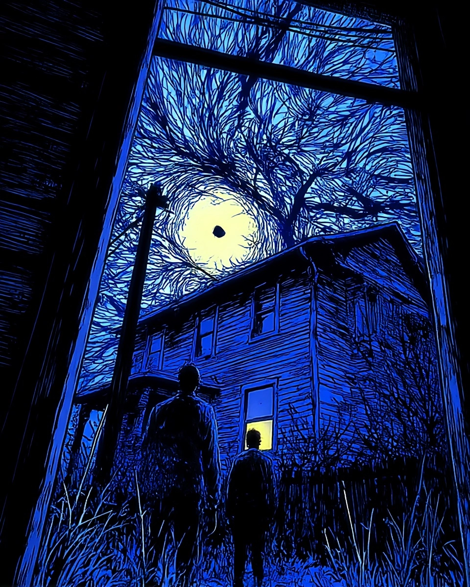 Midjourney SREF 3264 Haunted Vigil — sample image 4