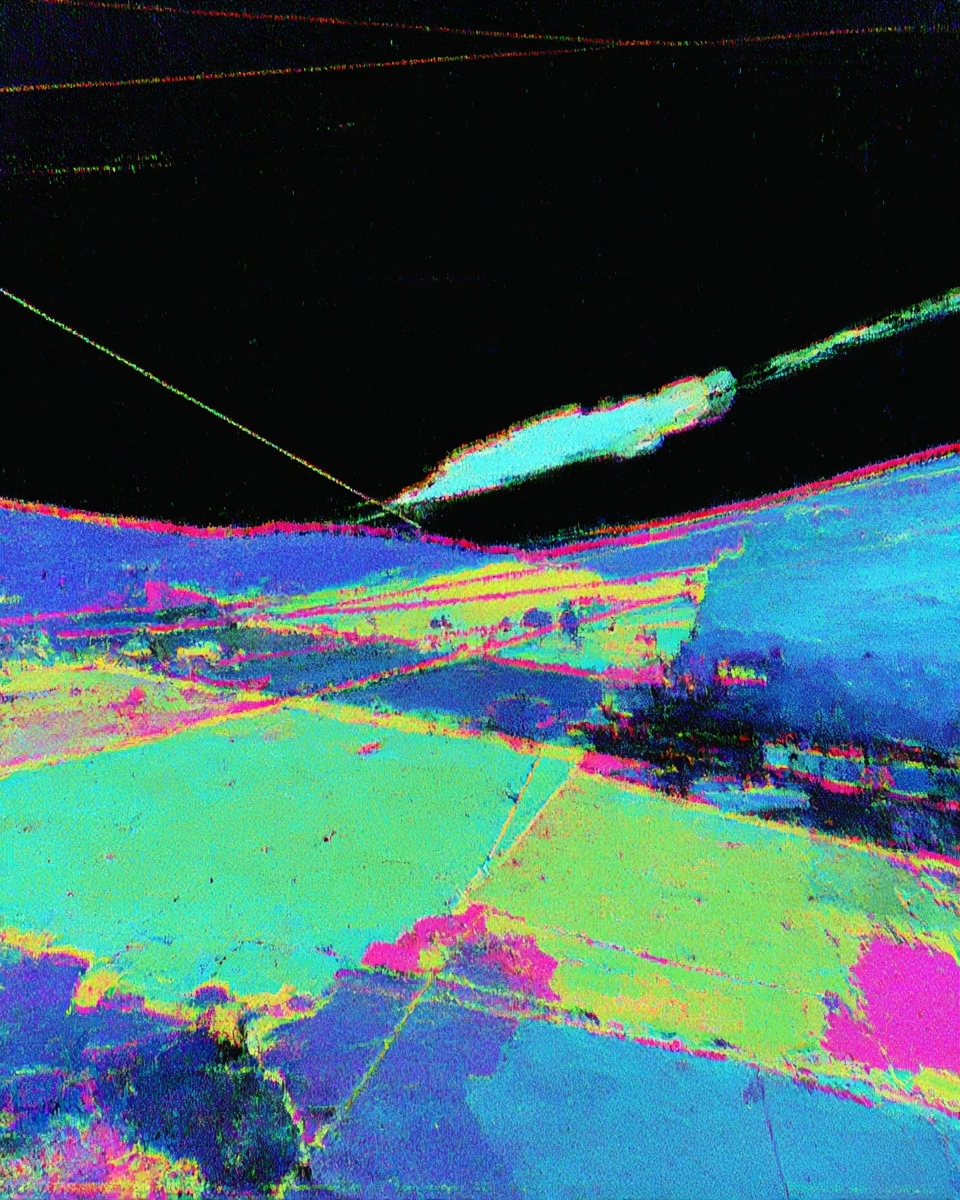 Midjourney SREF 3268 Neon Horizons — sample image 3
