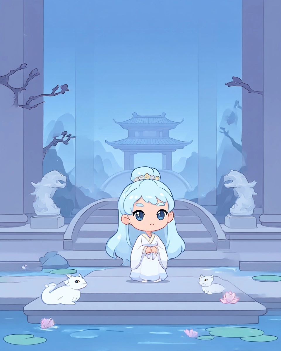 Midjourney SREF 3272 Chibi Wanderer's Tale — sample image 3