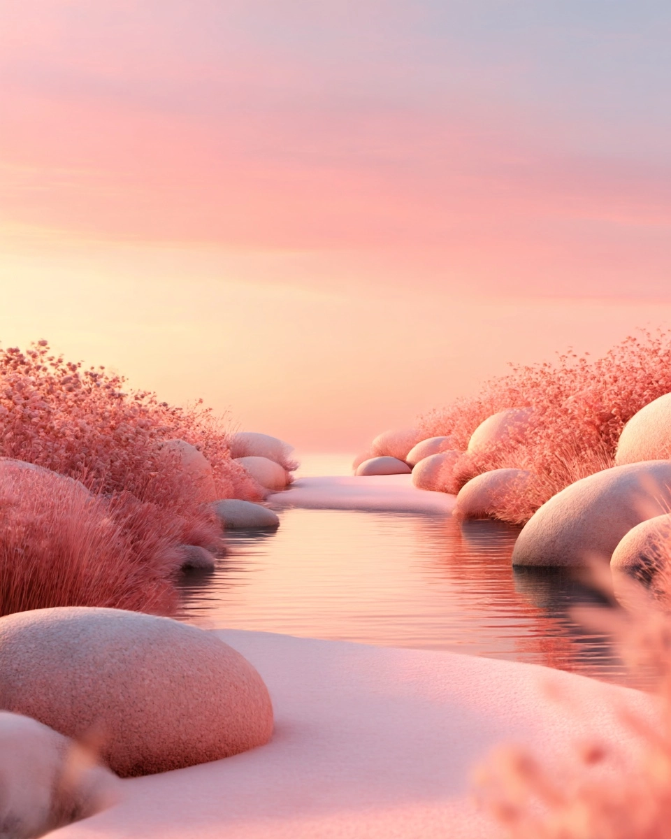 Midjourney SREF 3275 Rosy Dreamscape — sample image 2