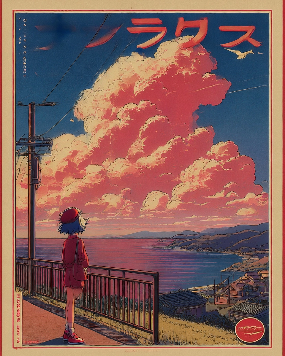 Midjourney SREF 3301 Crimson Reverie — sample image 4