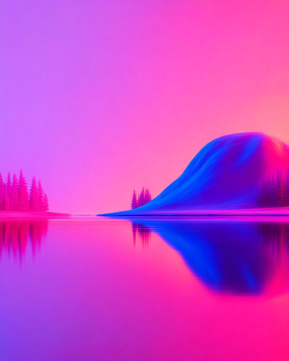 Midjourney SREF 3342 Neon Serenity — Abstract & Surreal Ethereal