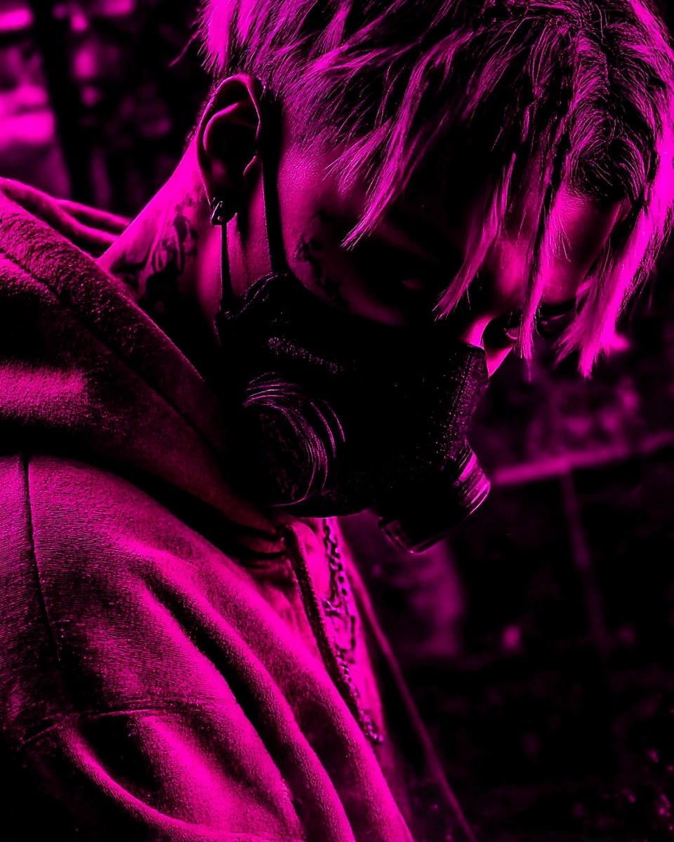 Midjourney SREF 3360 Neon Rebel — sample image 4
