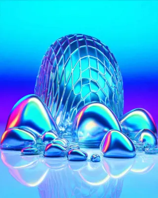 Midjourney SREF 338 Neon Liquescence — sample image 2