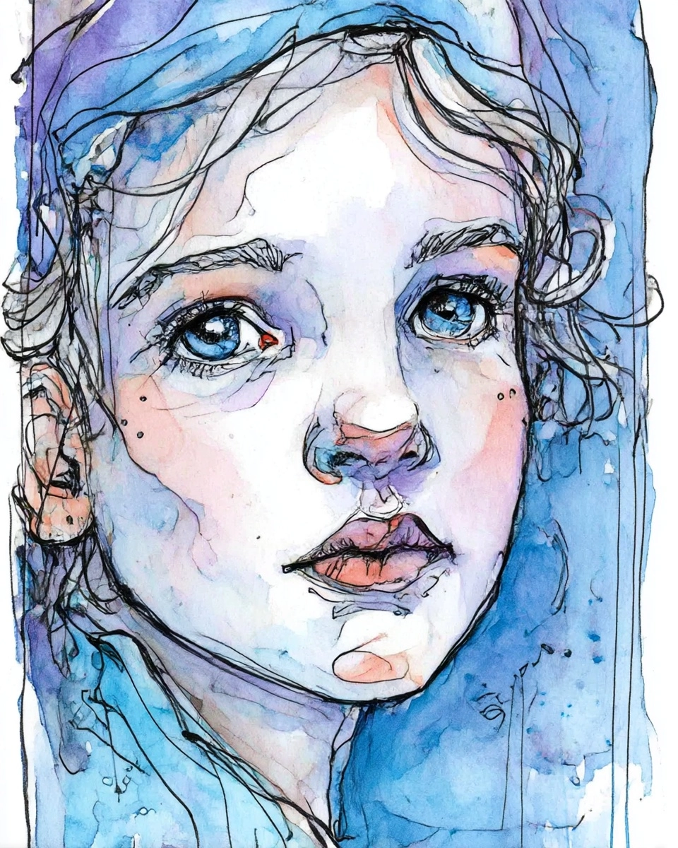 Midjourney SREF 3382 Watercolor Reverie — sample image 2