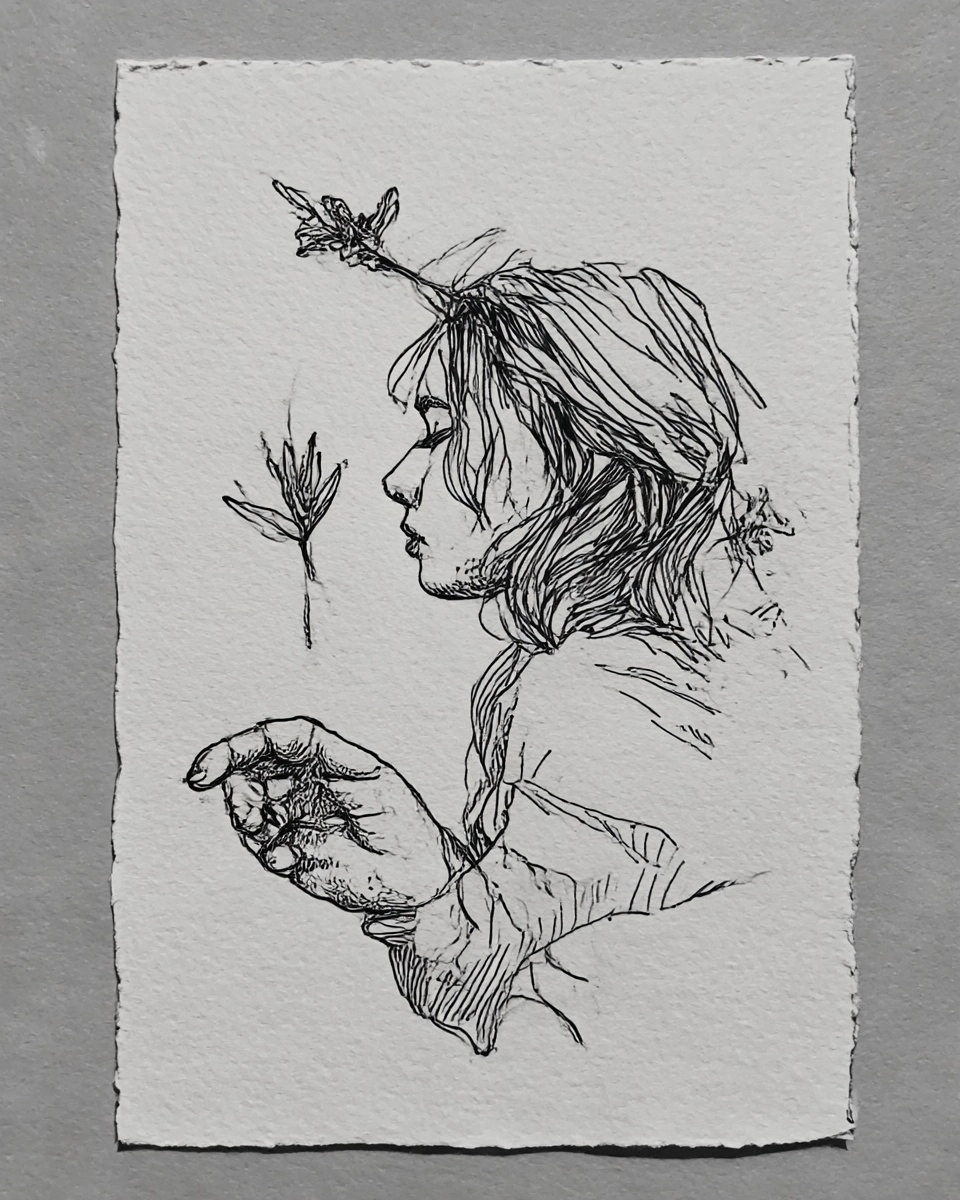 Midjourney SREF 3397 Sketched Reverie — sample image 4