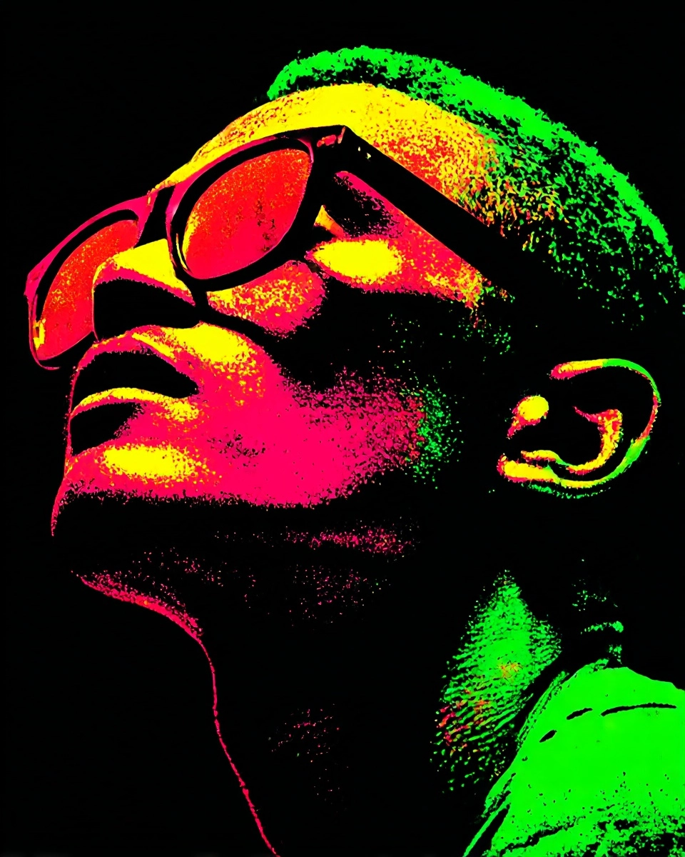 Midjourney SREF 3406 Neon Visions — Pop Art Futuristic