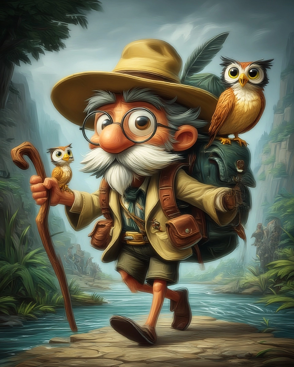 Midjourney SREF 3411 Whimsical Adventurers — sample image 2