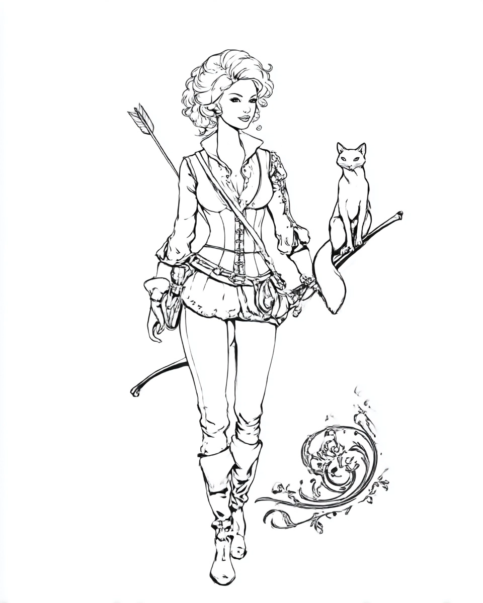Midjourney SREF 3413 Arcane Wanderer — sample image 2
