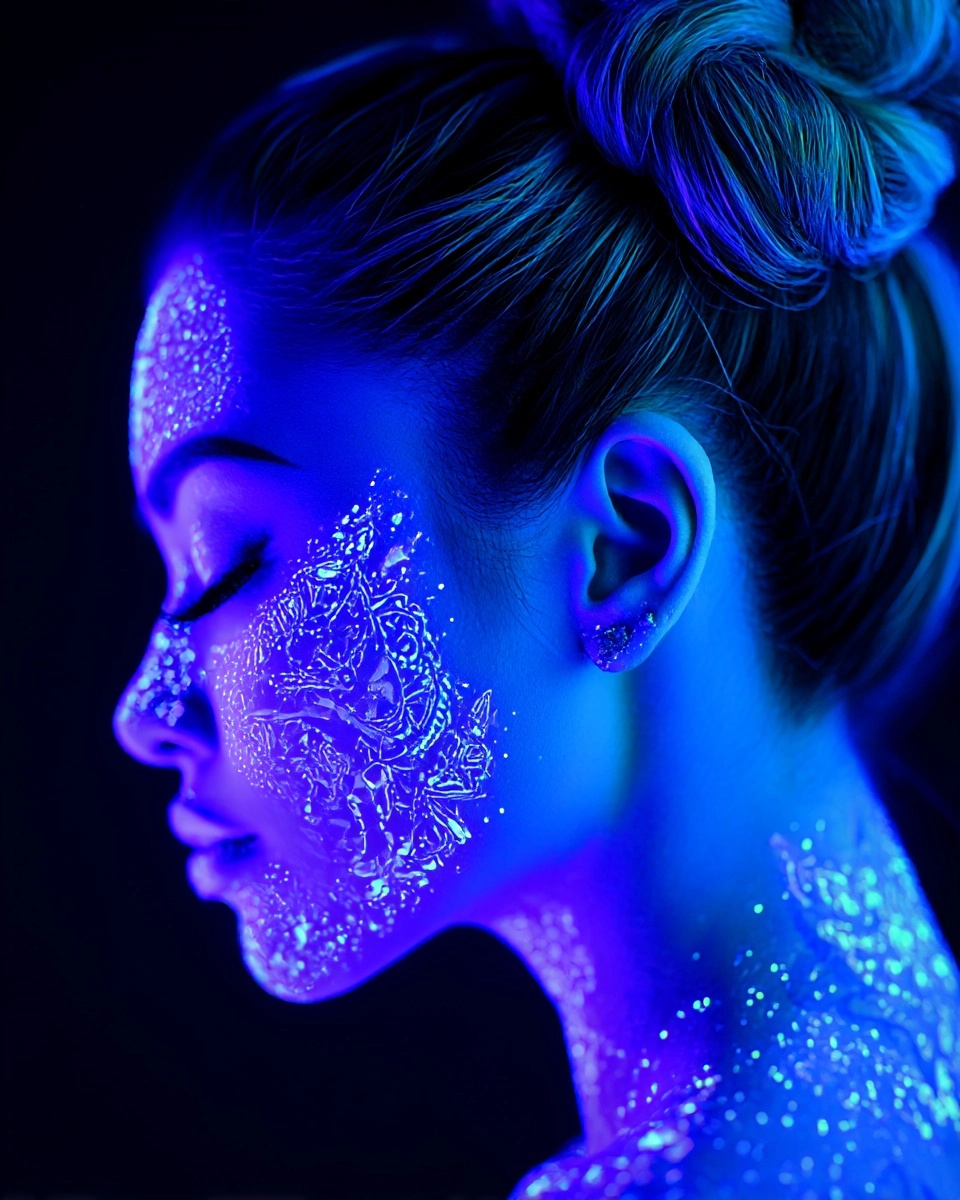 Midjourney SREF 3422 Neon Consciousness — sample image 4