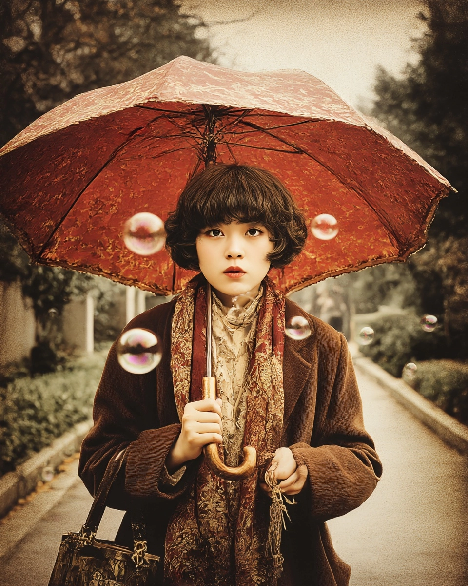 Midjourney SREF 3427 Umbrella Dreams — sample image 2