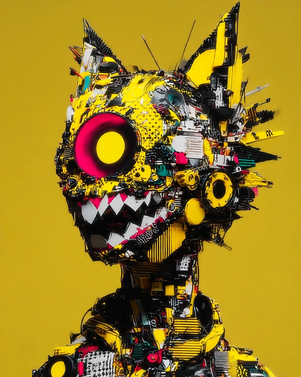 Midjourney SREF 3429 Digital Punk Monster — sample image 4