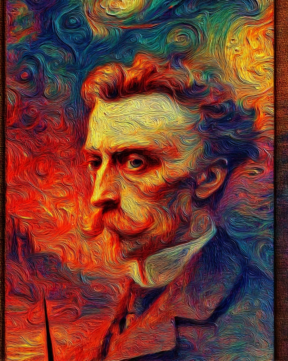 Midjourney SREF 3432 Chromatic Visage — sample image 3