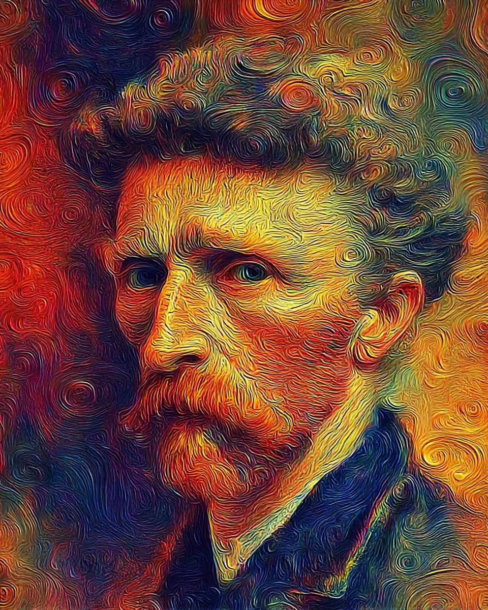 Midjourney SREF 3432 Chromatic Visage — sample image 4