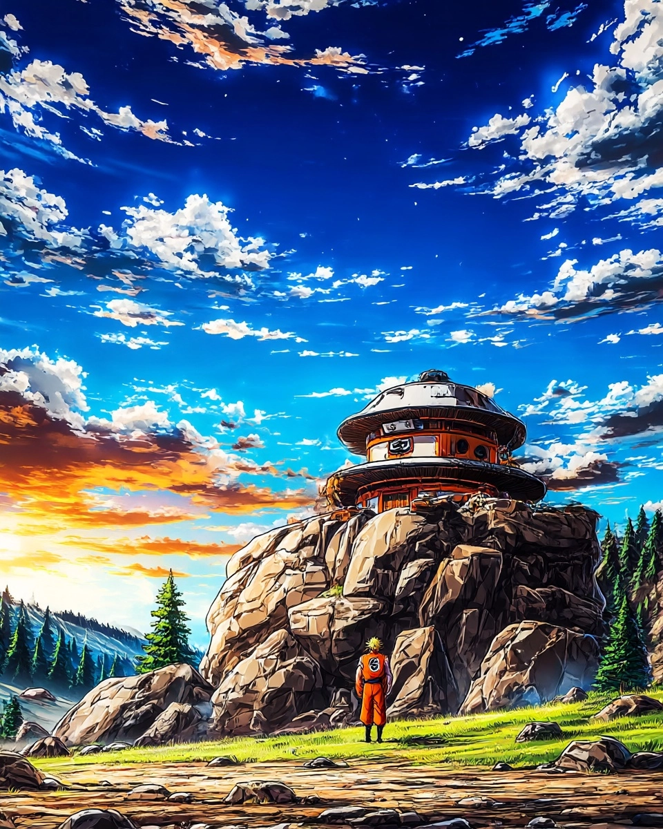 Midjourney SREF 3459 Cosmic Adventure — Anime Epic