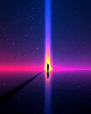 Midjourney SREF 348 Neon Wanderer — sample image 3