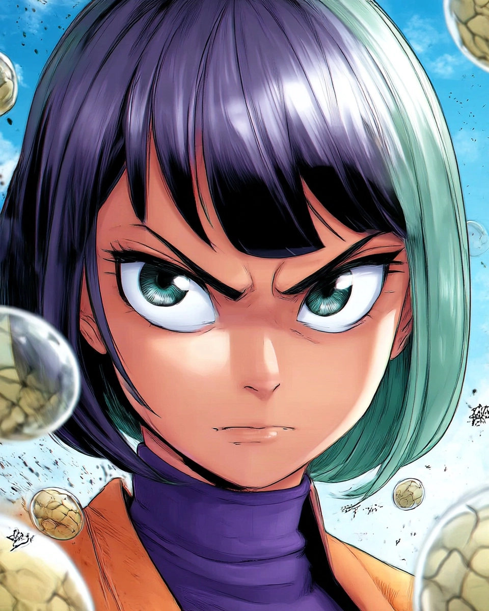 Midjourney SREF 3485 Sky Guardian — Ink & Manga Epic