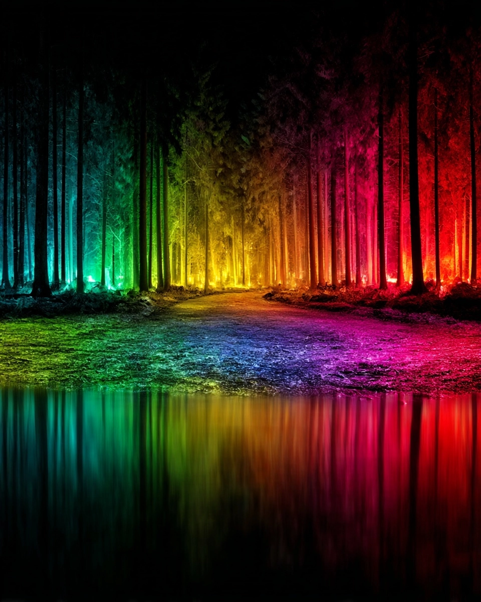 Midjourney SREF 3515 Chromatic Wilderness — sample image 2