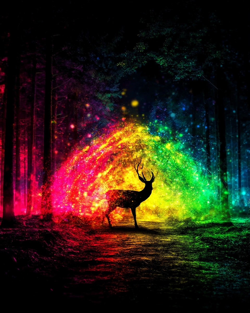 Midjourney SREF 3515 Chromatic Wilderness — sample image 4