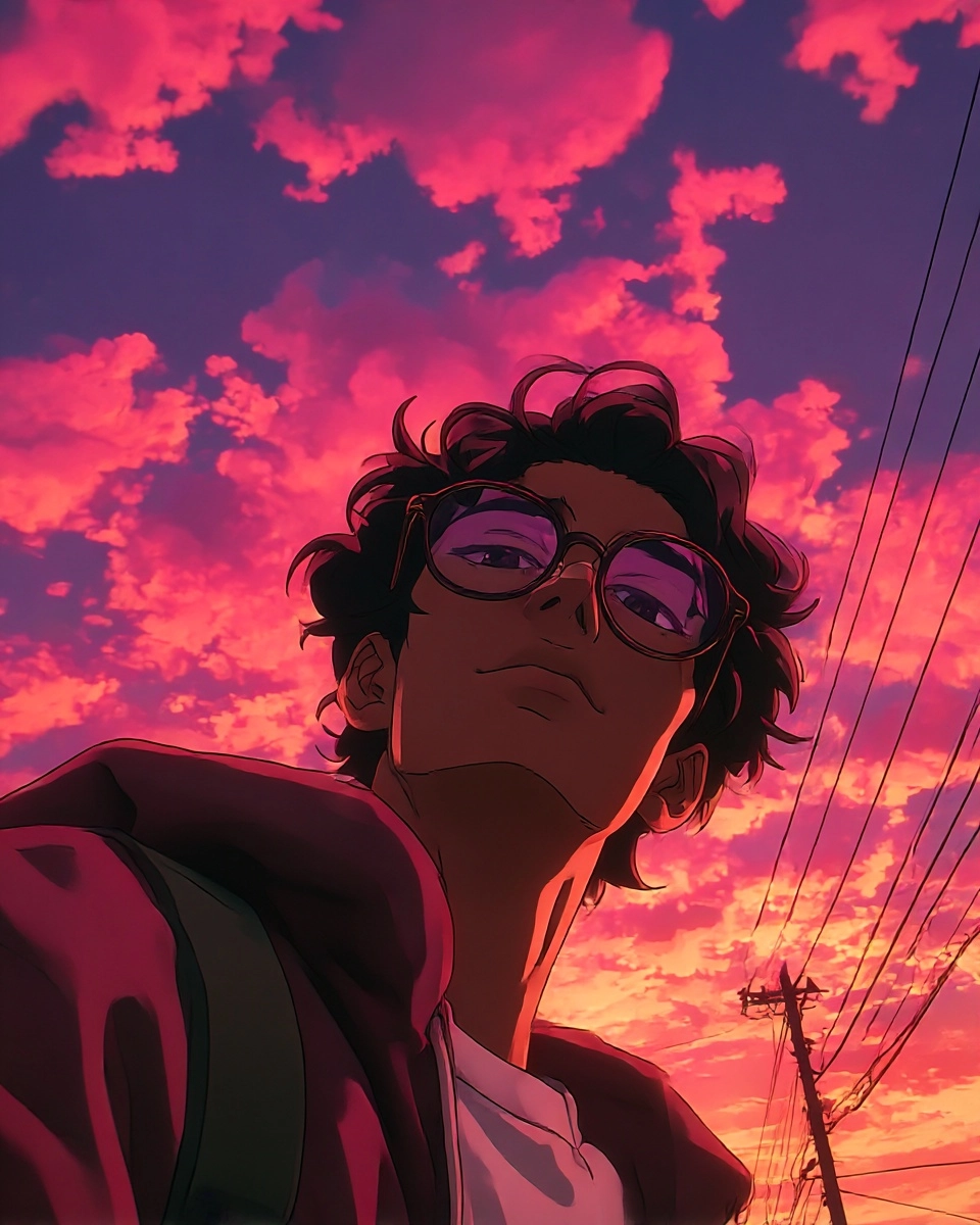 Midjourney SREF 3518 Crimson Reverie — Anime Romantic