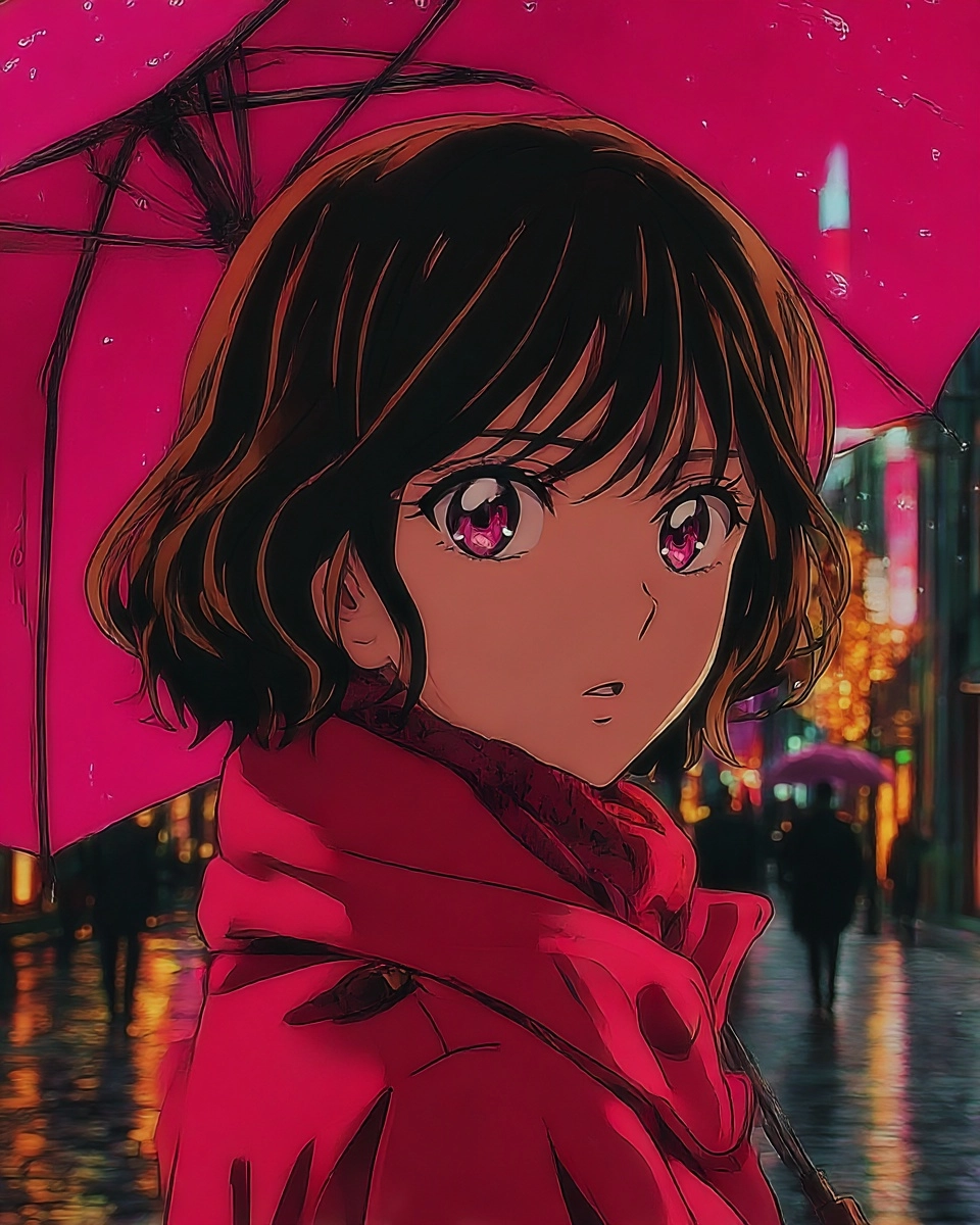 Midjourney SREF 3518 Crimson Reverie — sample image 3