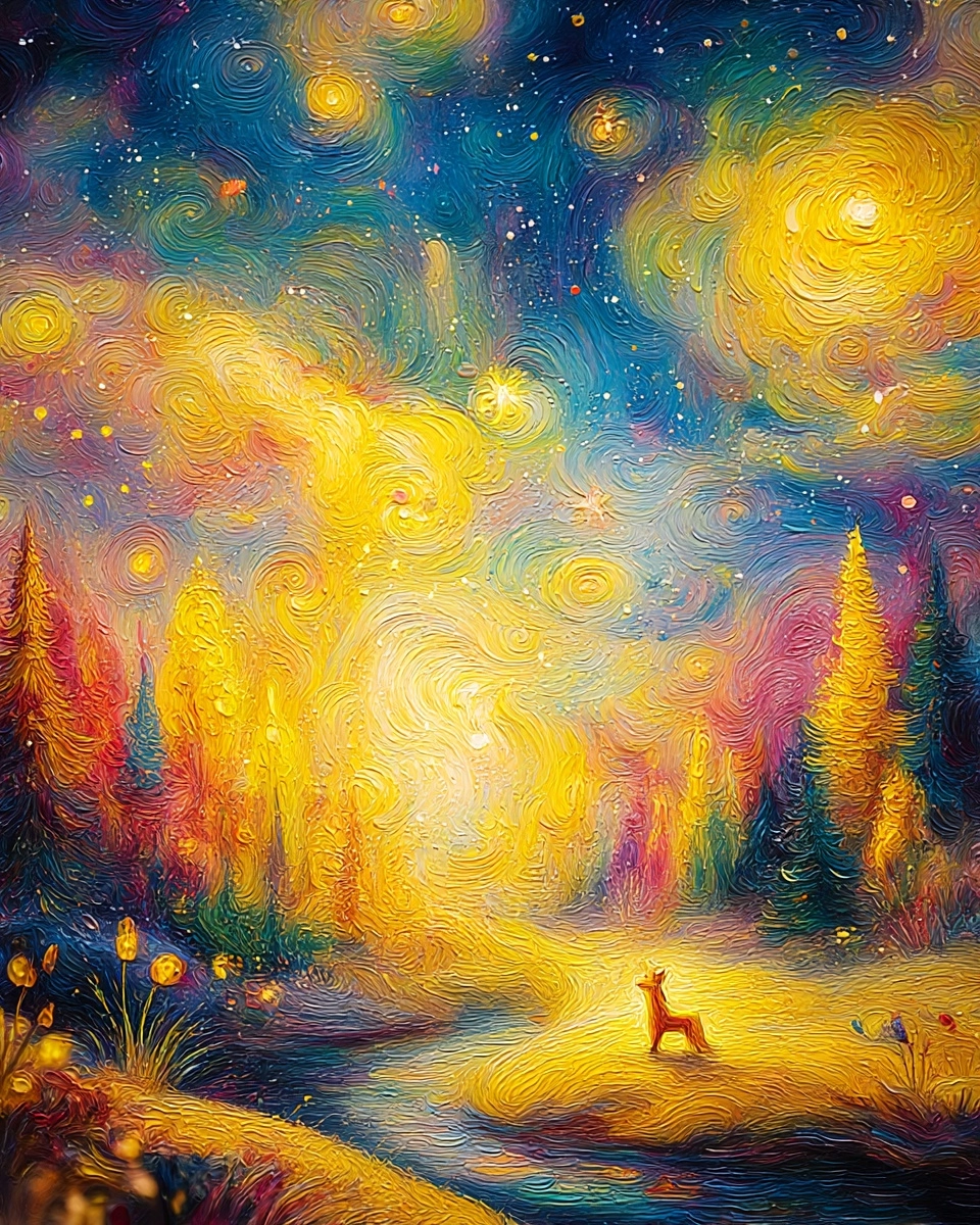 Midjourney SREF 3562 Luminous Dreams — sample image 4